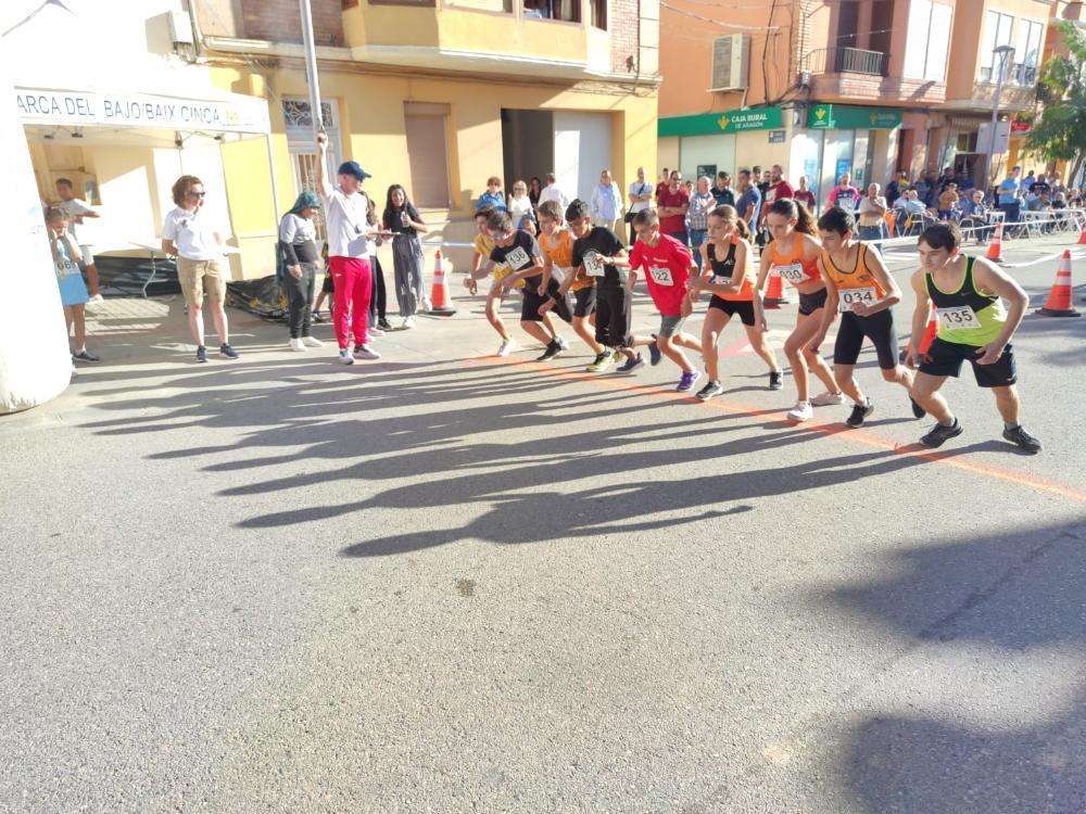 Imagen Sergio Barrio y Greta Guerrero se proclaman campeones de Aragón de Milla Urbana en Zaidín