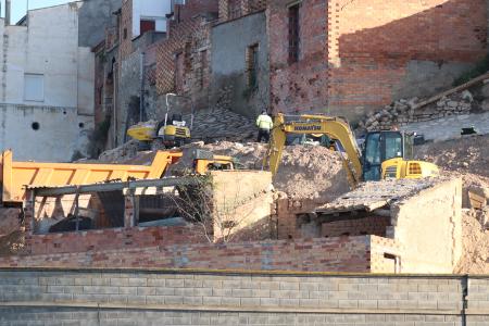 Imagen Avanzan a buen ritmo las obras de acondicionamiento de la ladera del...
