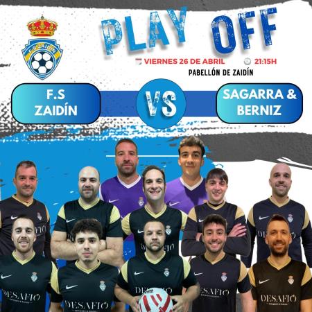 Imagen Liga Comarcal Bajo Cinca 2023-2024: F.S Zaidín Vs. Sagarra & Berniz