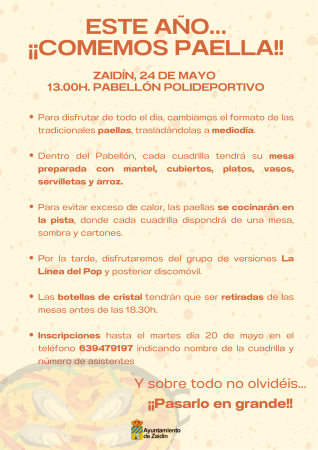 Imagen Concentración de Paellas 2025