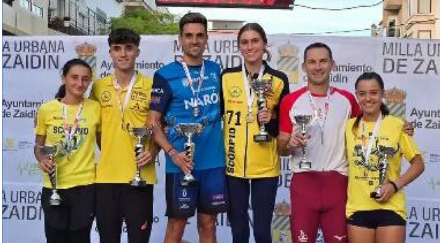 Imagen Gran participación y buen ambiente en la celebración de la XIII Milla Urbana de Zaidín, Campeonato Absoluto de Aragón