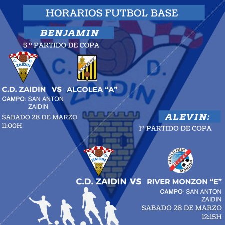Imagen Partidos de fútbol base: prebenjamín y alevín